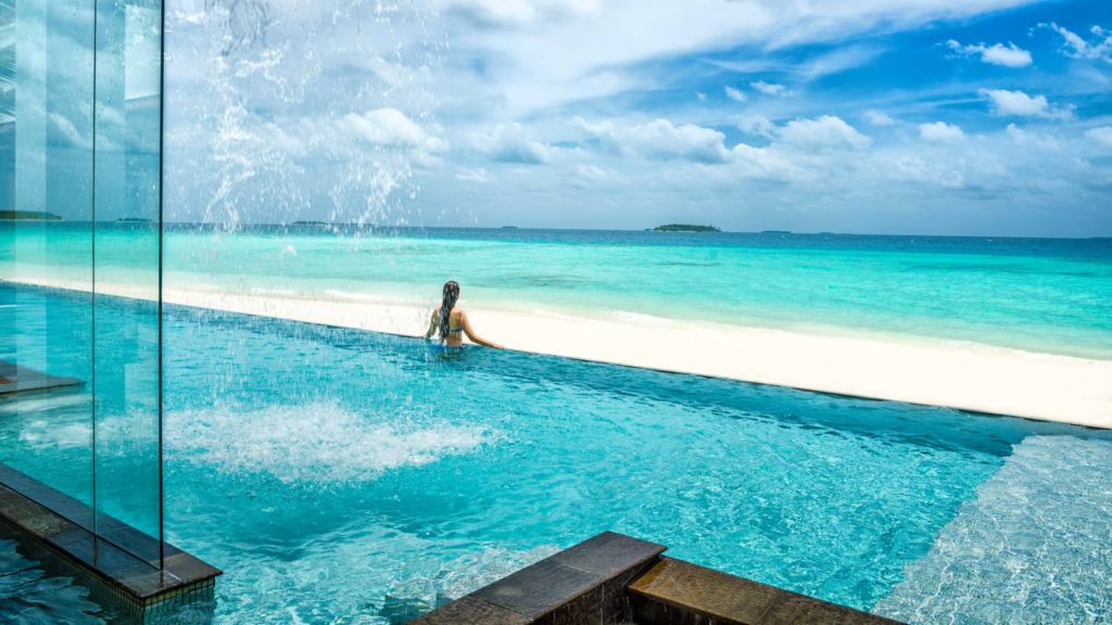 Four Seasons Private Island at Landaa Giraavaru is a unique Maldives private island resorts 