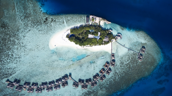 Adaaran Prestige Vadoo is one of the best eco-friendly resort in the Maldives