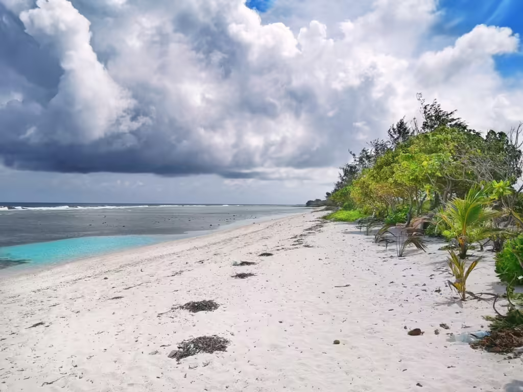 Love point white sand bank