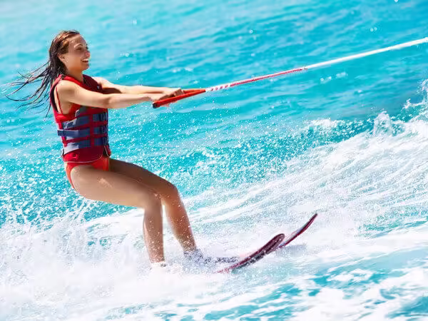 Wakeboarding and Waterskiing in Maafushi