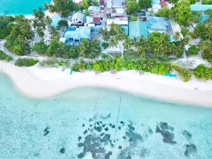 
Felidhoo Island Bird's Eye View